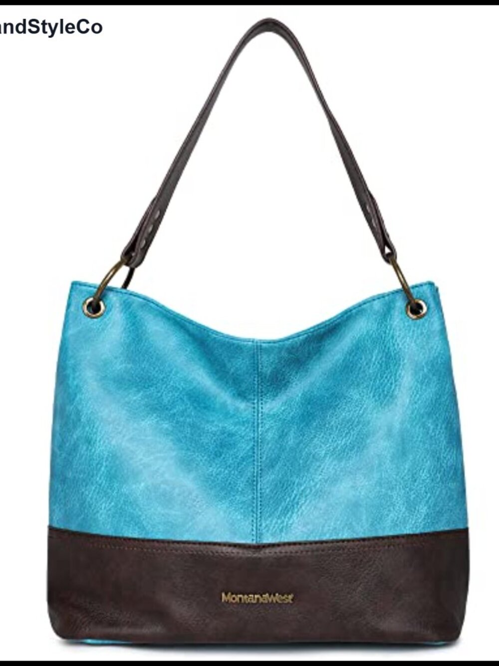 Slouchy Hobo Shoulder Bag Vegan Leather Large Tote